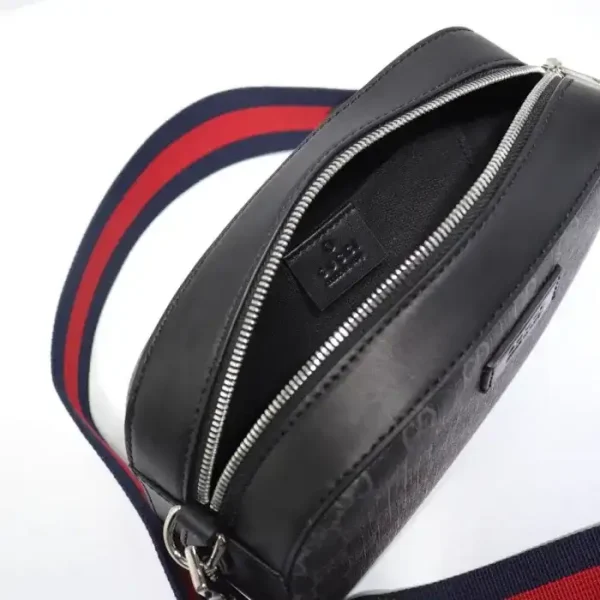 GUCCI BLACK CROSSBODY BAG - Image 5
