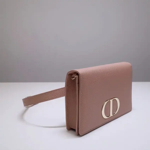 Dior 30 Montaigne Pouch Pink - Image 5