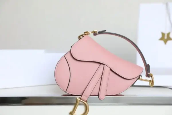 Dior Saddle Bag Small Pink - Image 9