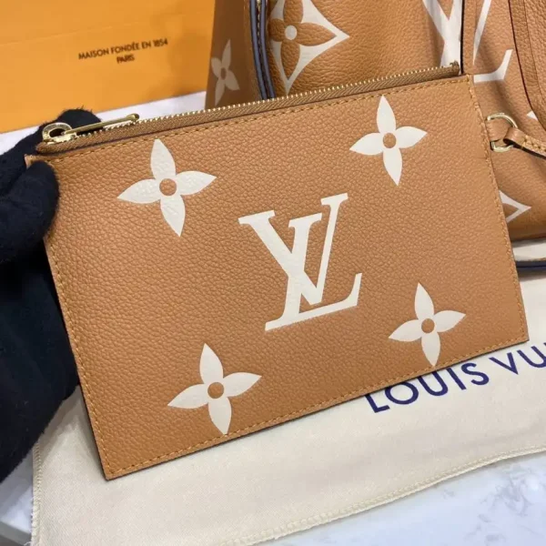 Louis Vuitton Noe  Bucket Brown MM - Image 4