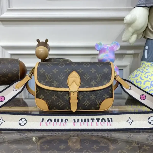 Louis Vuitton Nano Diane Satchel Brown