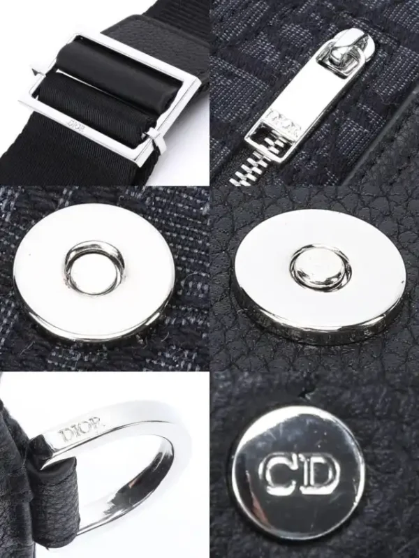 Dior  Messenger Black Oblique - Image 10