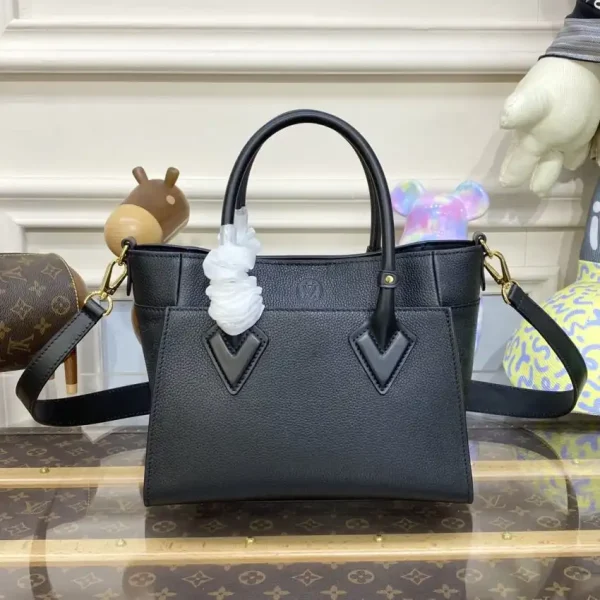 Louis Vuitton On My Side PM  Full Black - Image 2