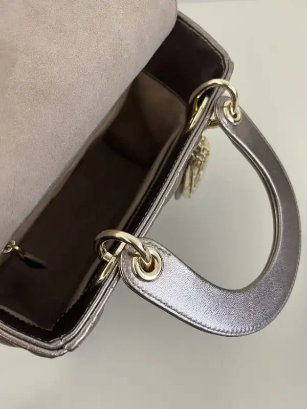 Lady Dior Golden Metallic ABC - Image 2