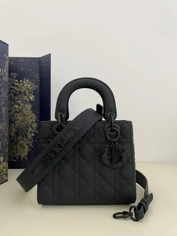 Lady Dior Matte Black ABC