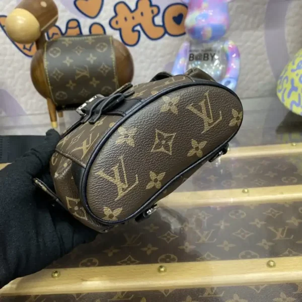 Louis Vuitton Nano Christopher Backpack Brown - Image 8
