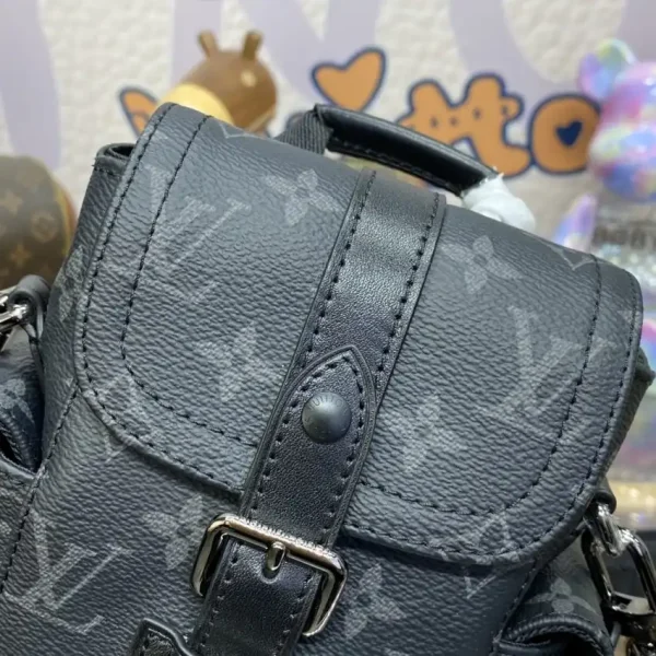 Louis Vuitton Nano Christopher Backpack Black - Image 5