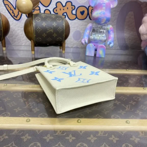 Louis Vuitton Sac Plat Petit Blue - Image 5