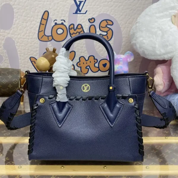 Louis Vuitton On My Side PM Dark Blue - Image 5
