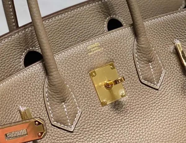 Hermes Birkin Elephant Gold - Image 7