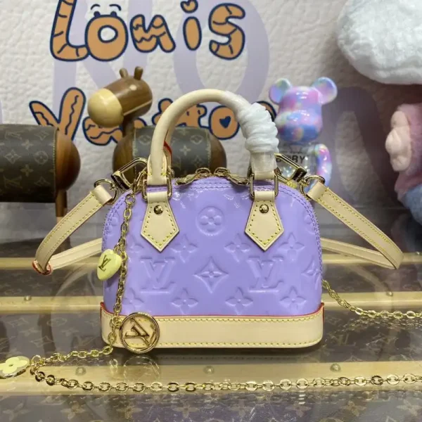 Louis Vuitton Alma Nano Purple