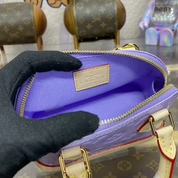 Louis Vuitton Alma Nano Purple - Image 7