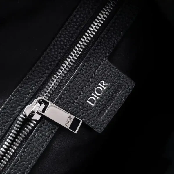 Dior 8 Backpack with Flap Black - Image 7