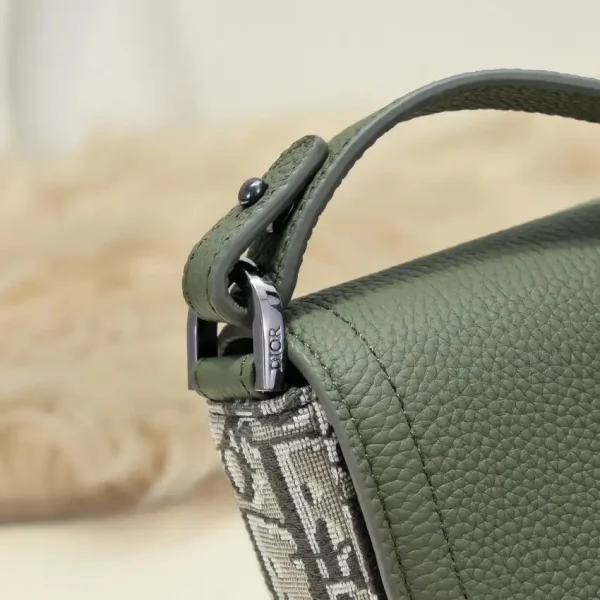 Dior  Saddle Messenger Bag Khaki - Image 2