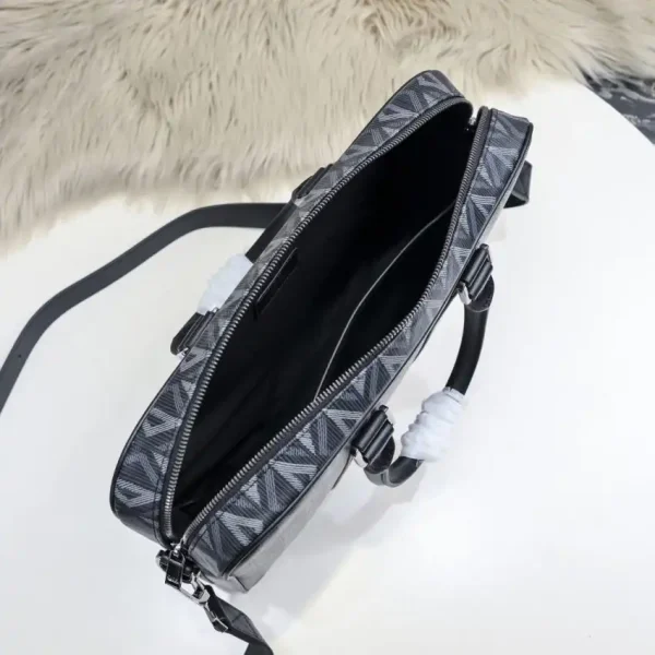Dior Zipped Briefcase Grey - Image 2