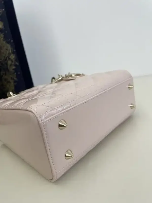 Lady Dior Patent Pink ABC - Image 2