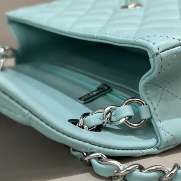 CHANEL Classic Flap 20cm Tiffany - Image 2