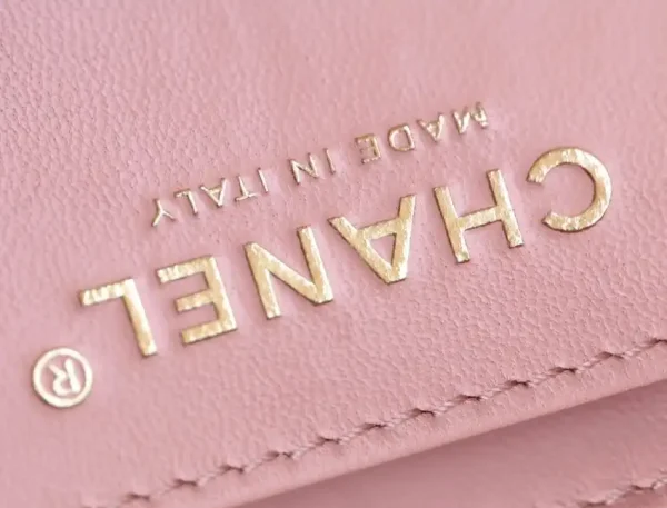 CHANEL CF 17cm Golden Ball Pink - Image 5