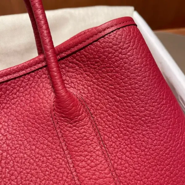 Hermes Garden Party 30cm Rouge Casaque - Image 3