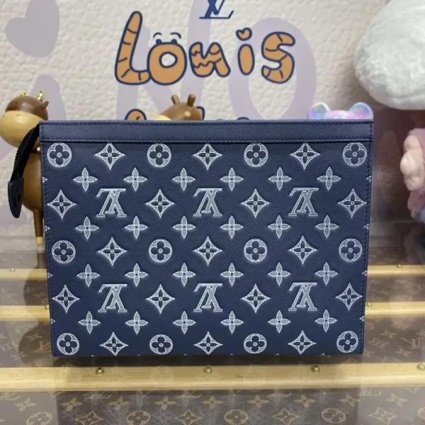 Louis Vuitton Pochette Voyage Dark Blue - Image 3