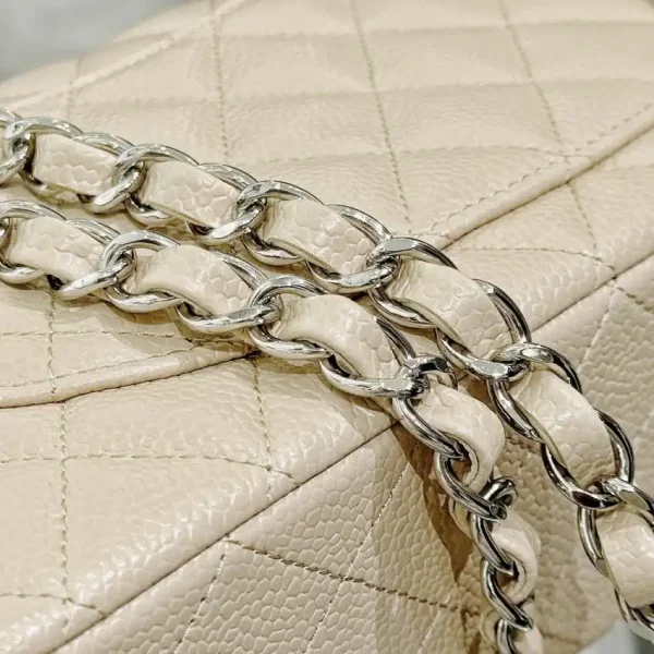 CHANEL Classic Flap 23cm Apricot - Image 5