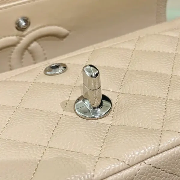 CHANEL Classic Flap 23cm Apricot - Image 6