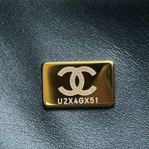 CHANEL Classic Flap 20cm Denim - Image 8