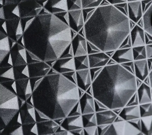 Lady Dior Ultramatte Black  Grid ABC - Image 2