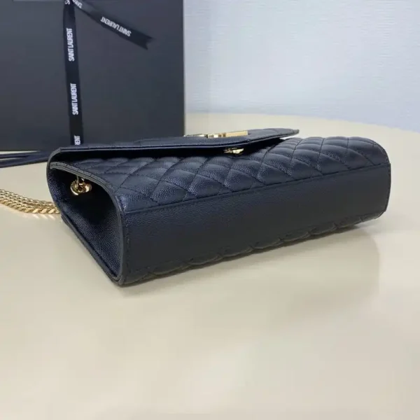 YSL Envelope Crossbody Black - Image 9