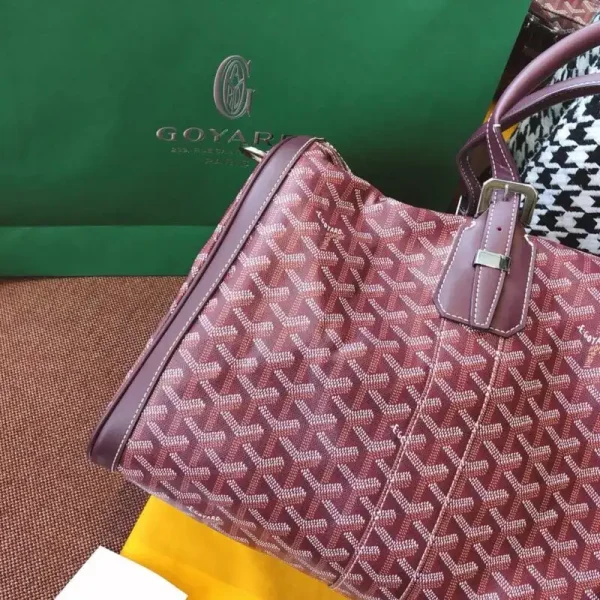 Goyard Boston 45 Bordeaux - Image 8