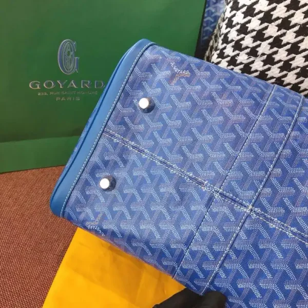 Goyard Boston 45 Blue - Image 10
