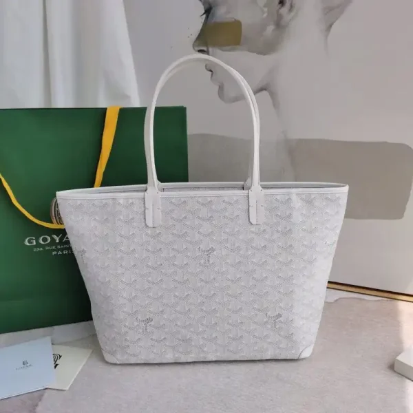 Goyard Artois PM White