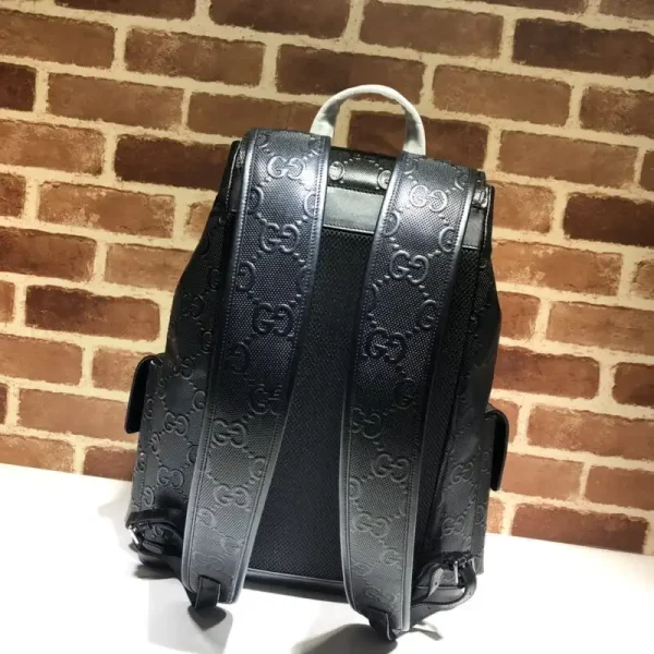 Gucci  Medium Backpack Full Black - Image 3