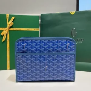 Goyard Jouvence Toiletry Bag Blue