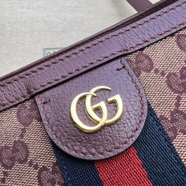 Gucci Ophidia Medium Tote Red - Image 5