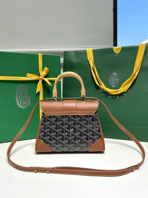 Goyard Saigon Souple Mini Brown - Image 5