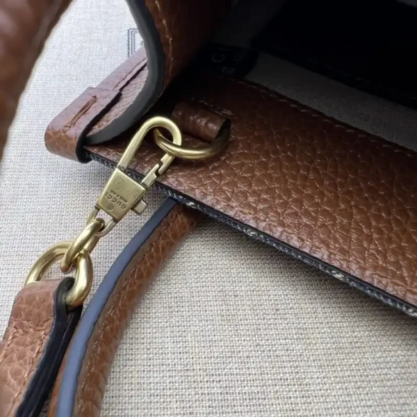 Gucci  Ophidia Mini Tote Bag  Blue Denim - Image 3