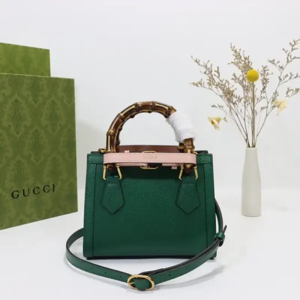 Gucci   Diana Small Tote Green - Image 8