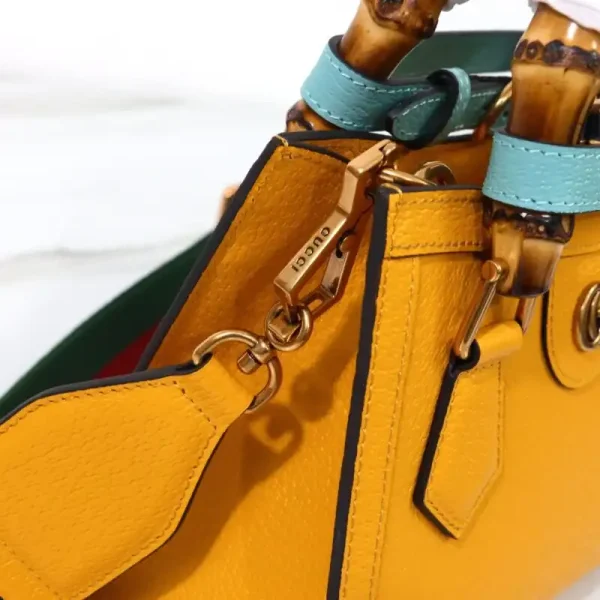 Gucci   Diana Small Tote Yellow - Image 2