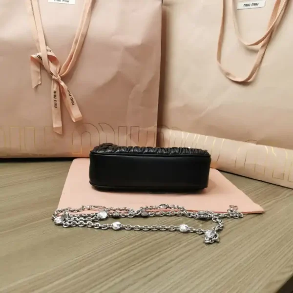 Miu Miu Matelassé Crystal Black - Image 4