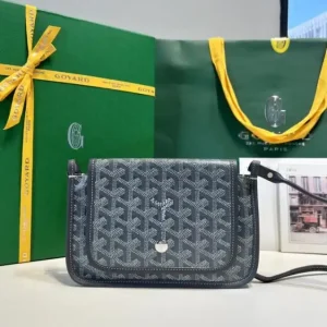 Goyard Plumet Pocket Wallet Grey