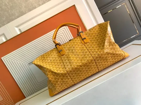 Goyard Bowling 55 Bag Yellow - Image 3
