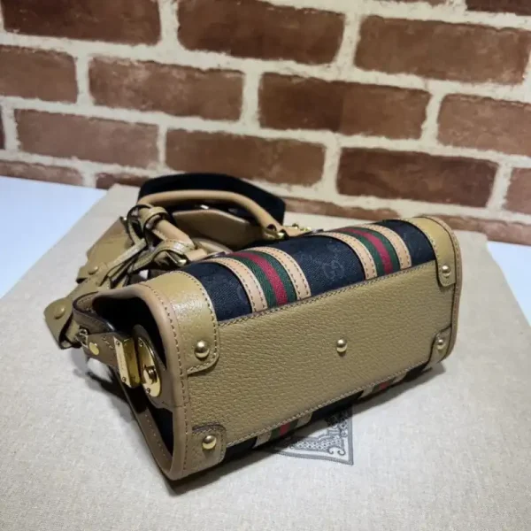 Gucci Bauletto Top Handle Brown - Image 6