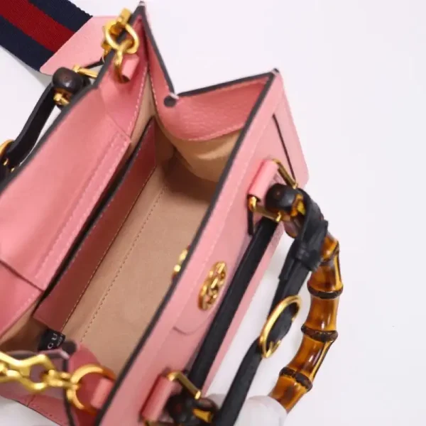 Gucci   Diana Small Tote Pink - Image 7