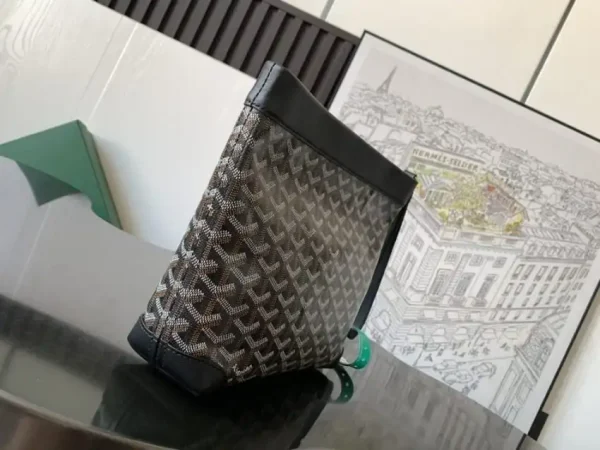 Goyard Conti Pouch Black - Image 4