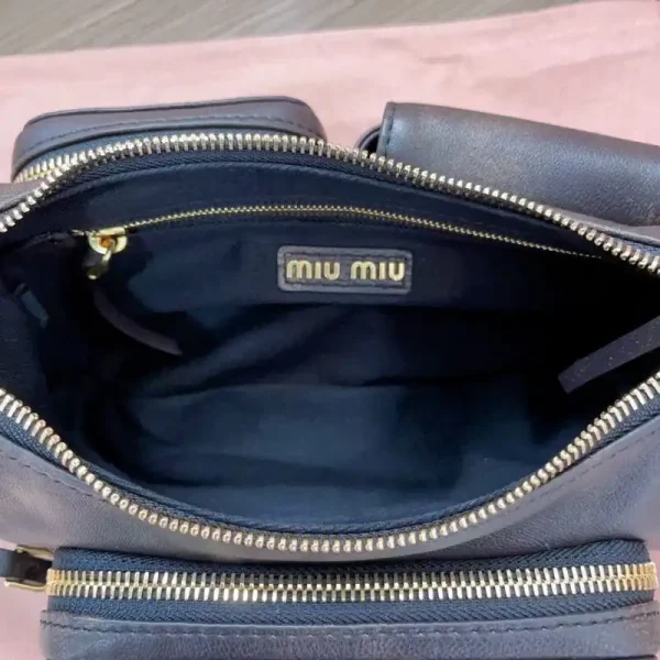 Miu Miu Nappa  Pocket Bag - Image 8