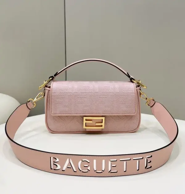 Fendi Baguette FF Pink