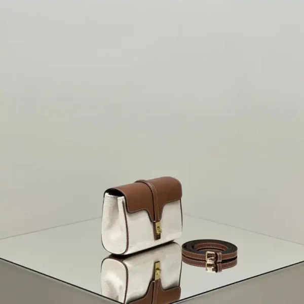 Celine Soft 16 Mini Brown - Image 8