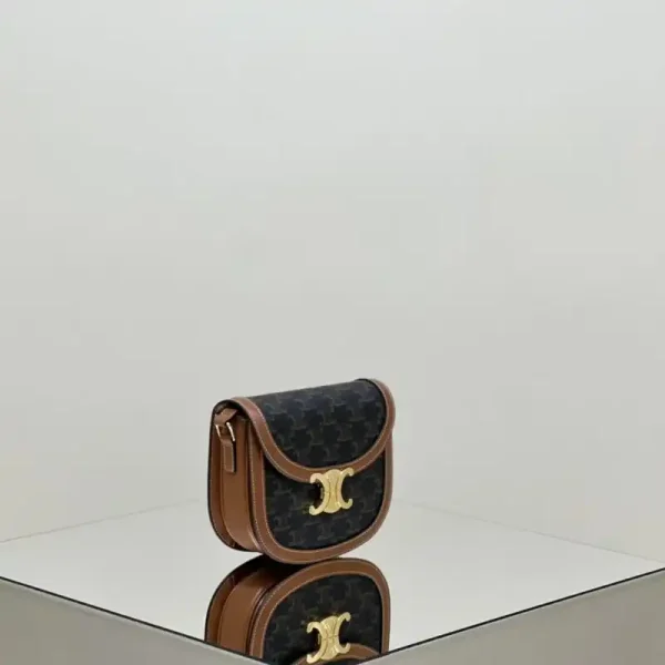 Celine Triomphe Bisaccia Mini - Image 2