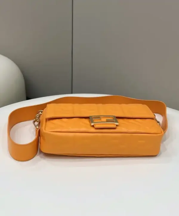 Fendi Baguette Orange - Image 3